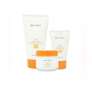 Farmasi Sun Care Trio - Orange and White